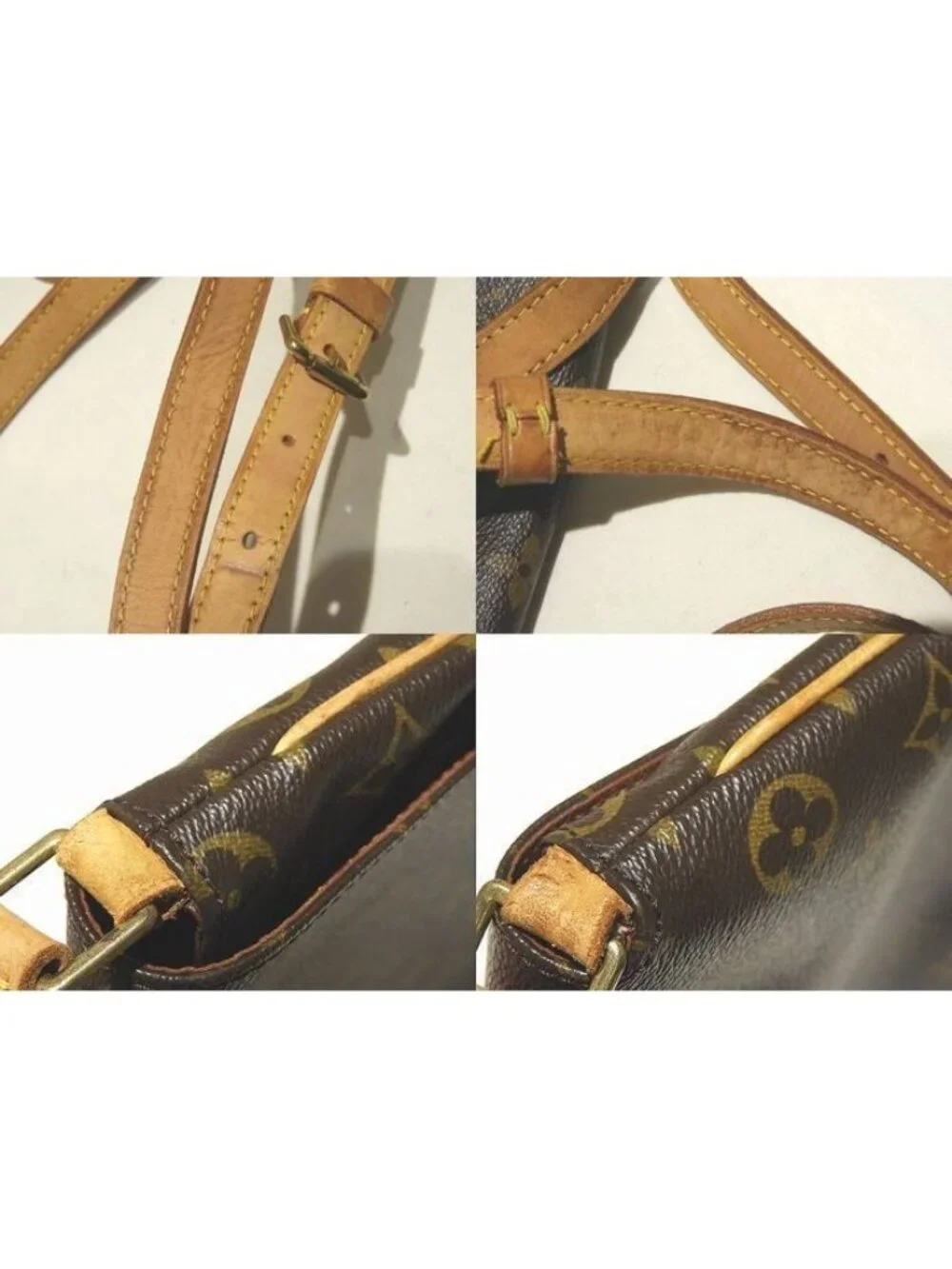 Louis Vuitton Musette Tango Long Shoulder Monogram Bag Crossbody Pochette